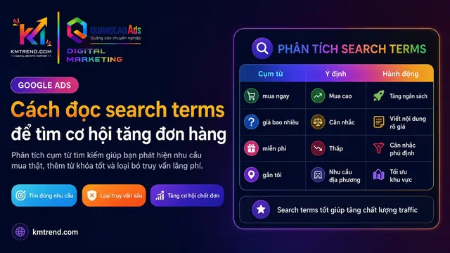 Cách đọc Search Terms để tìm cơ hội tăng đơn hàng