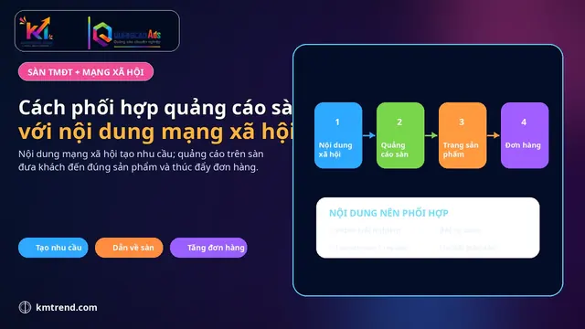 Cách phối hợp quảng cáo sàn với nội dung mạng xã hội